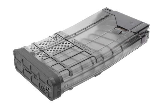 20-round AR-15 magazine with enhanced geometry.